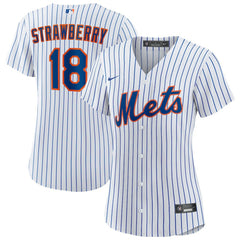 Darryl Strawberry New York Mets Nike Women's Home Replica Player Jersey - MLB Jerseys