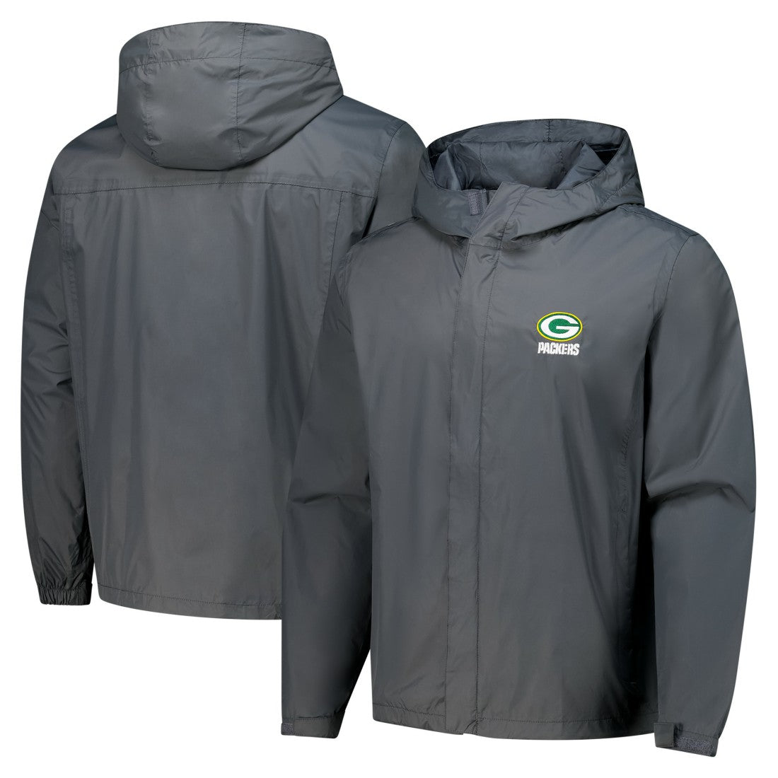 Green Bay Packers Dunbrooke Tropic Waterproof Packable Full-Zip Hoodie Jacket  | NFL Near me