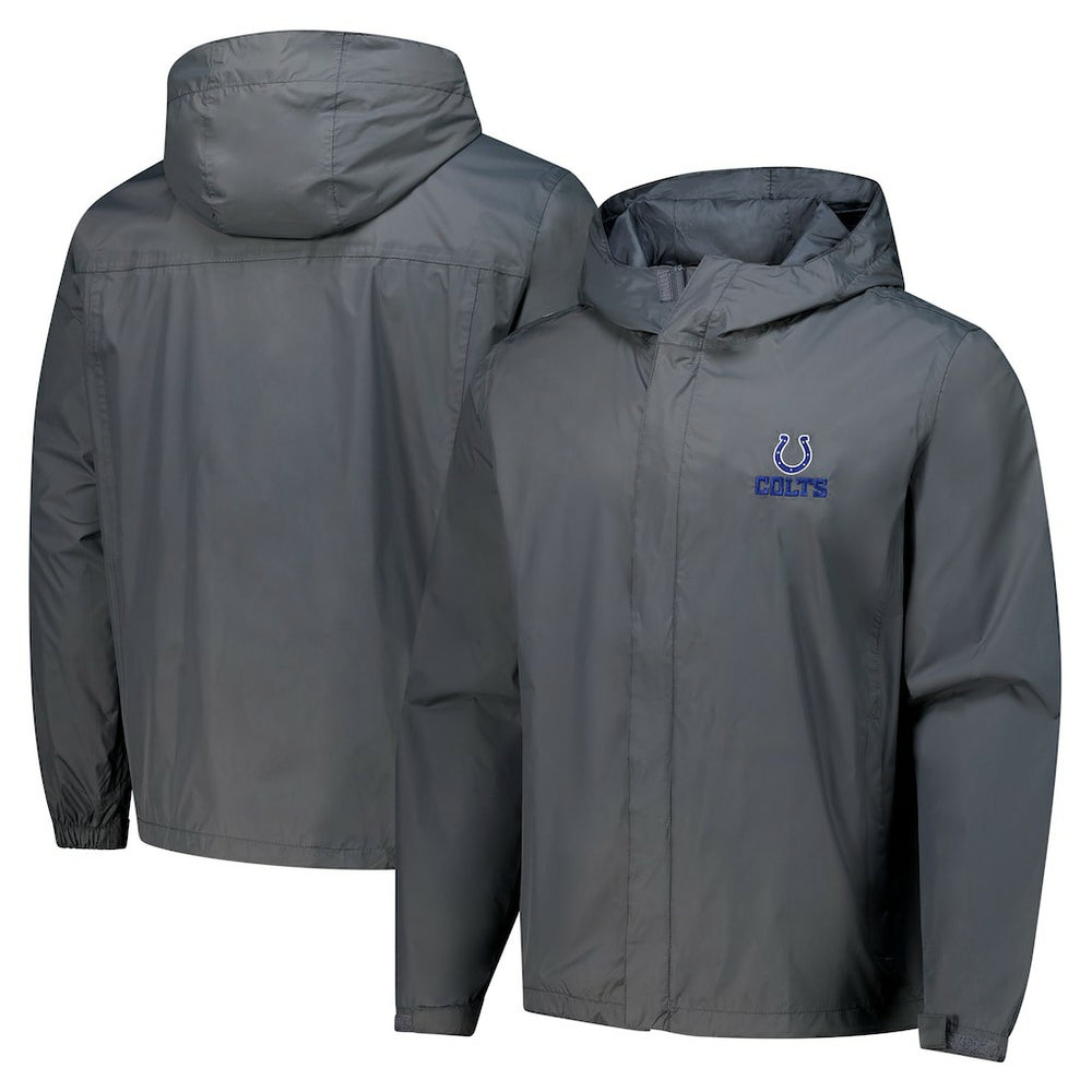 Indianapolis Colts Dunbrooke Tropic Waterproof Packable Full-Zip Hoodie Jacket  | NFL Hot