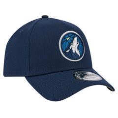 Navy Minnesota Timberwolves A-Frame 9FORTY Adjustable Hat | NBA