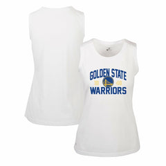 White Golden State Warriors Levelwear Women's Macy Tank Top sale | NBA
