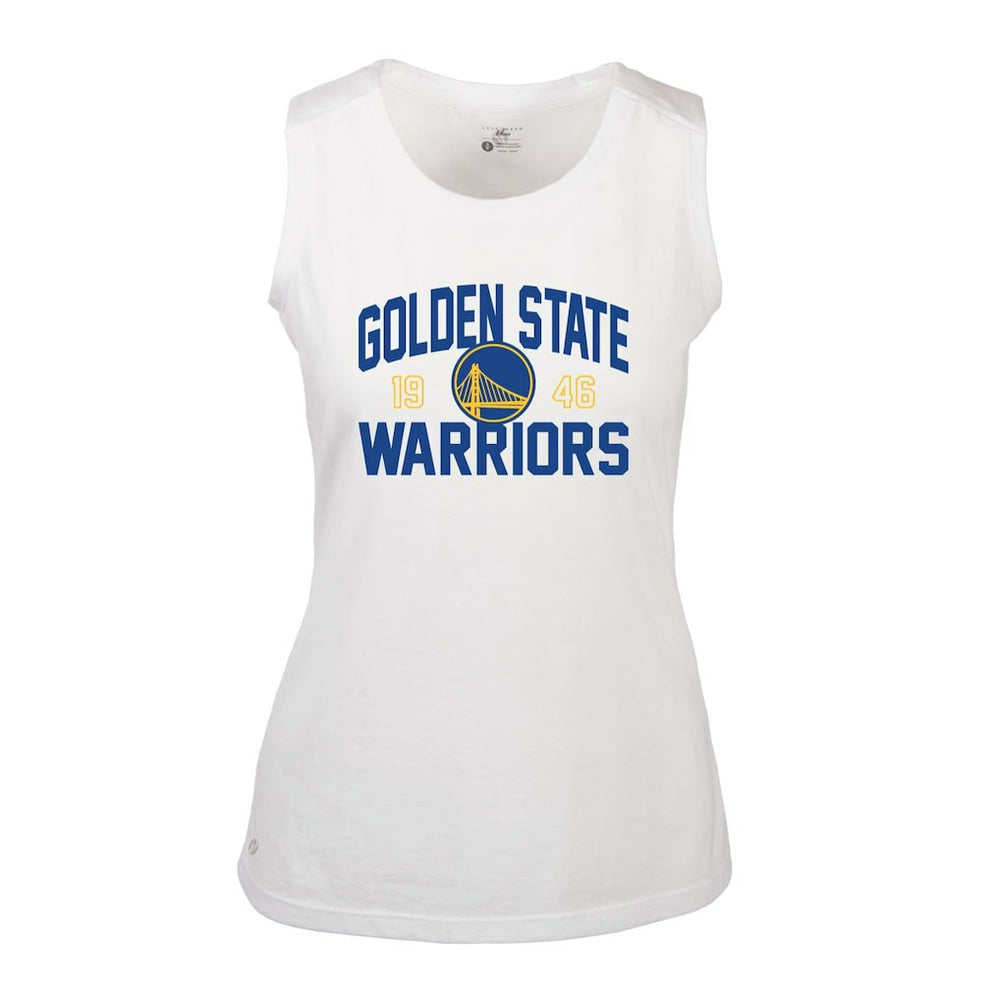 White Golden State Warriors Levelwear Women's Macy Tank Top sale | NBA