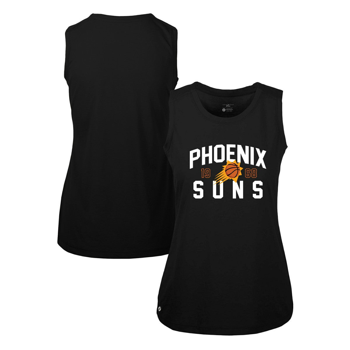 Black Phoenix Suns Levelwear Women's Macy Tank Top | NBA