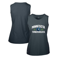 Navy Minnesota Timberwolves Levelwear Women's Macy Tank Top | NBA