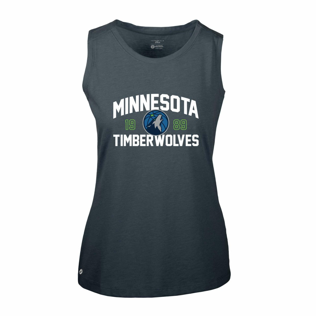 Navy Minnesota Timberwolves Levelwear Women's Macy Tank Top | NBA