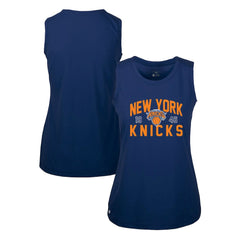 Blue New York Knicks Levelwear Women's Macy Tank Top | NBA