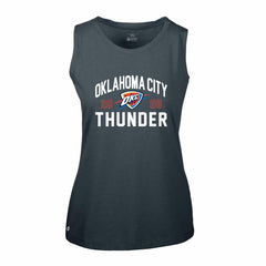 Navy Oklahoma City Thunder Levelwear Women's Macy Tank Top | NBA