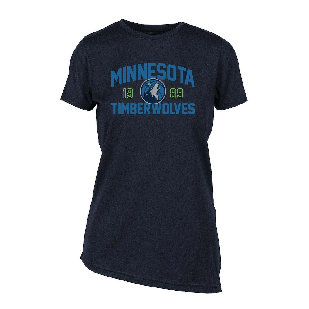 Navy Minnesota Timberwolves Levelwear Women's Birch T-Shirt | NBA