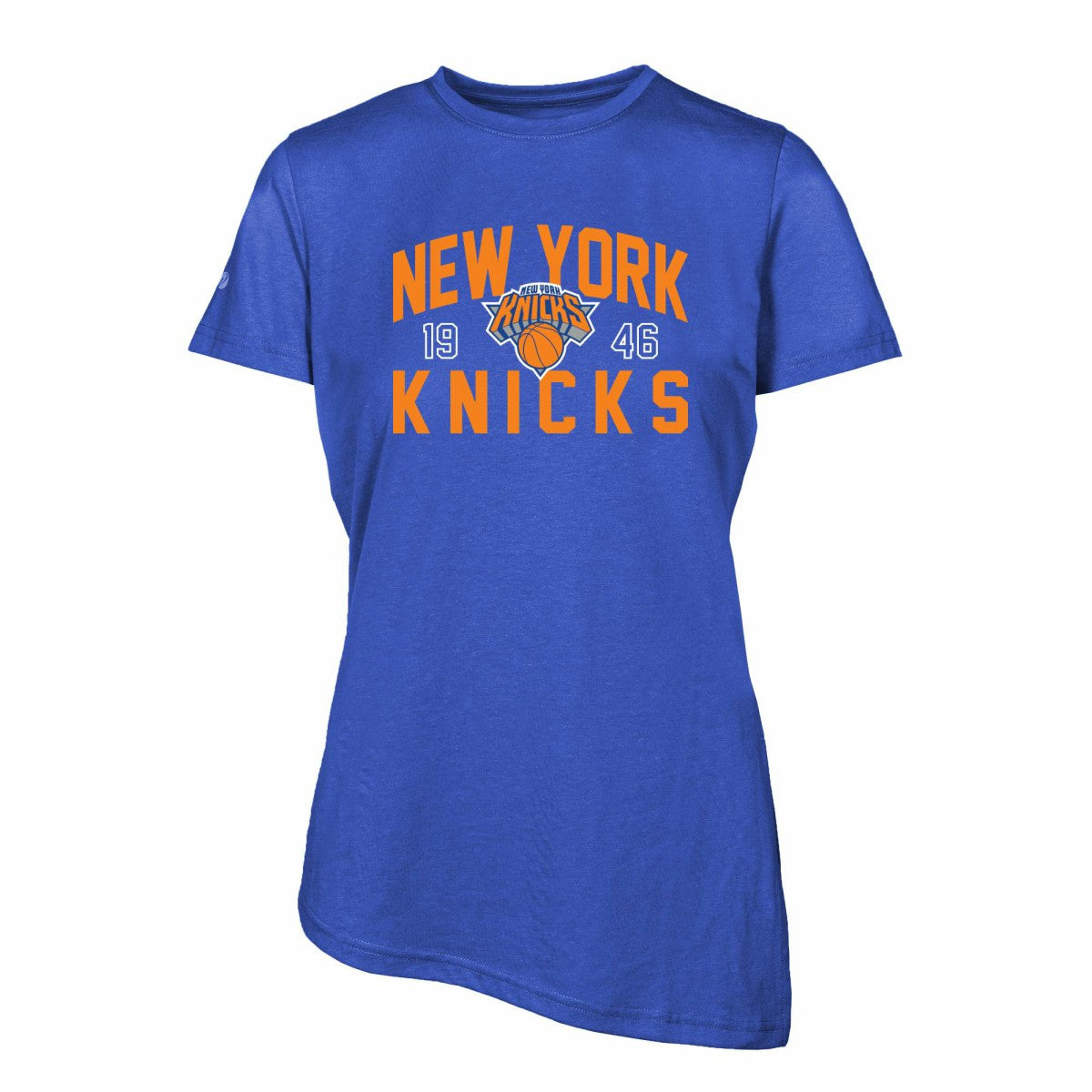 Blue New York Knicks Levelwear Women's Birch T-Shirt | NBA