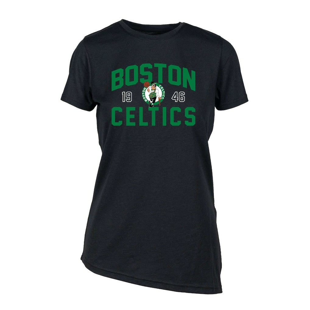 Black Boston Celtics Levelwear Women's Birch T-Shirt | NBA