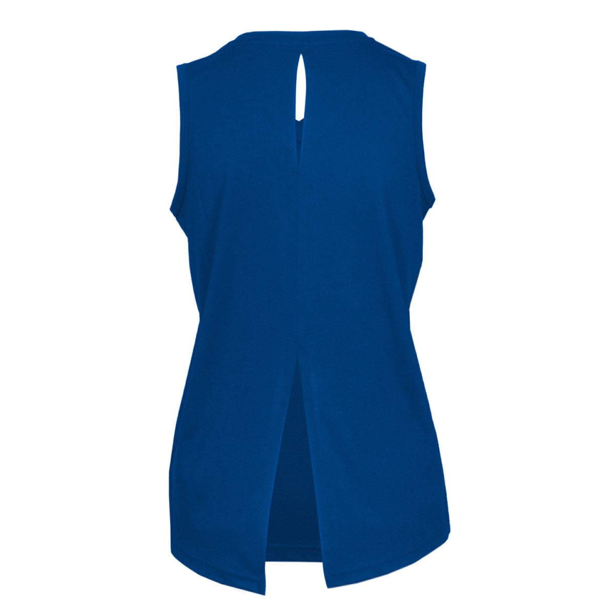 Blue New York Knicks Levelwear Women's Paisley Core V-Neck Tank Top | NBA