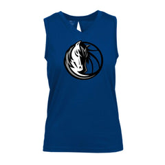 Blue Dallas Mavericks Levelwear Women's Paisley Core V-Neck Tank Top sale | NBA