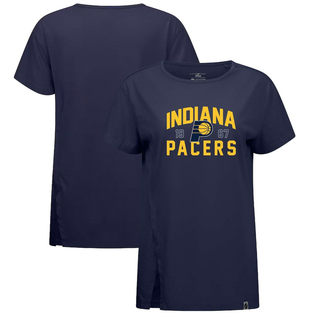 Navy Indiana Pacers Levelwear Women's Influx T-Shirt | NBA
