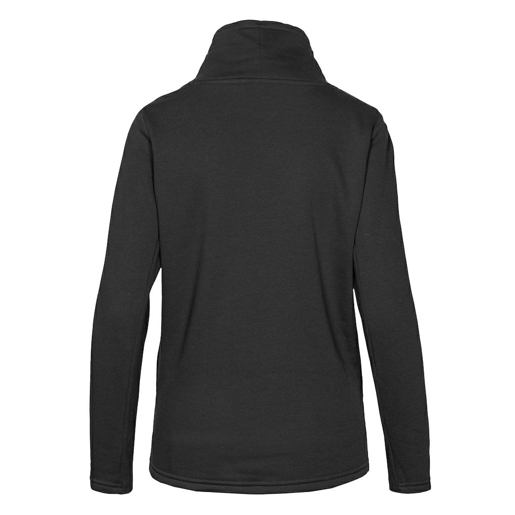 Black Cleveland Cavaliers Levelwear Women's Loop Core Funnel Neck Pullover Sweatshirt sale | NBA