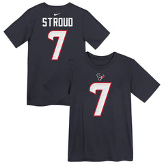 Houston Texans C.J. Stroud  Preschool Player Name & Number T-Shirt | NFL Near me