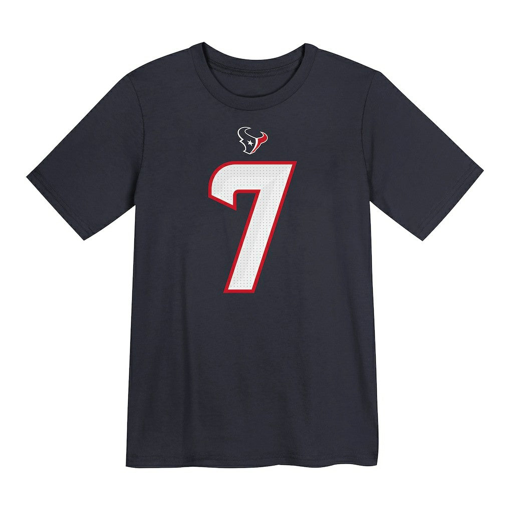 Houston Texans C.J. Stroud  Preschool Player Name & Number T-Shirt | NFL Near me