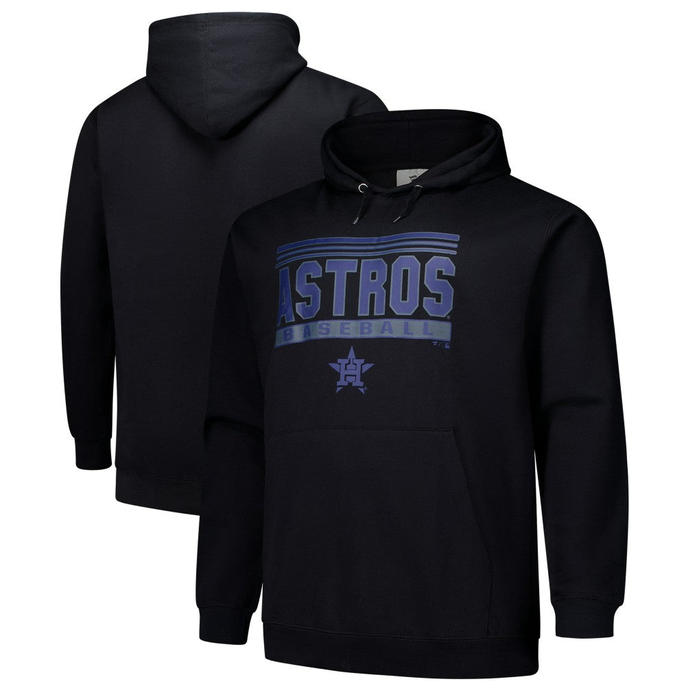 Houston Astros   Stack Fleece Pullover Hoodie - MLB Hoodies