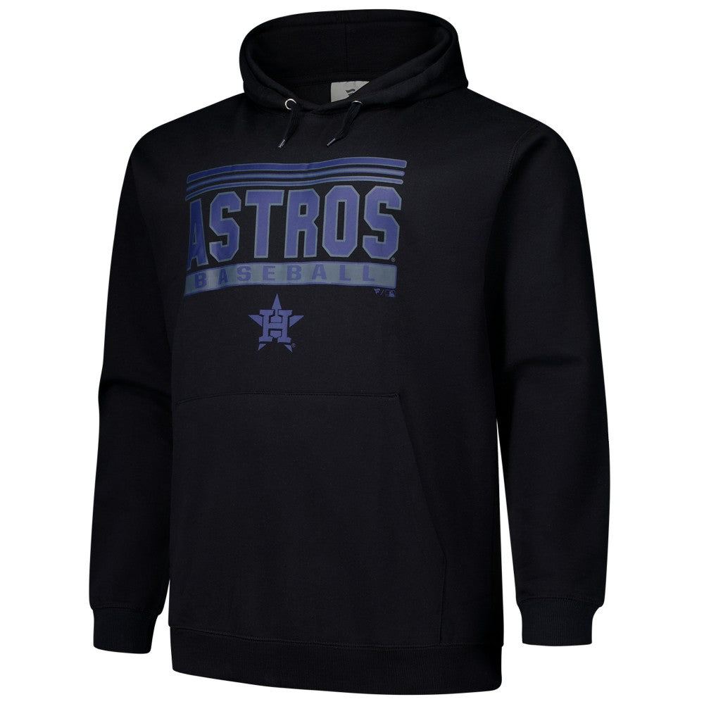 Houston Astros   Stack Fleece Pullover Hoodie - MLB Hoodies