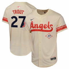 Mike Trout Los Angeles Angels Nike Youth City Connect Limited Player Jersey - MLB Jerseys