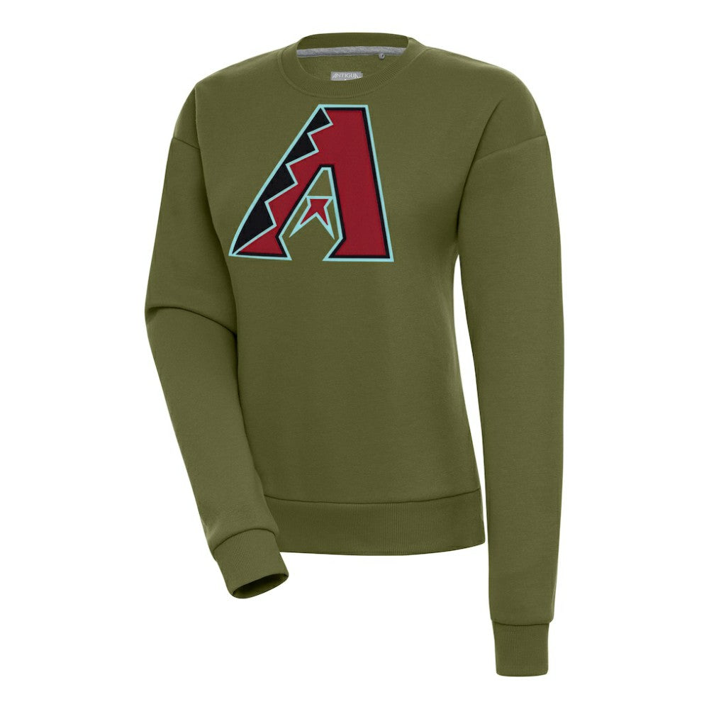 Arizona Diamondbacks Antigua Women's Victory Pullover Sweatshirt - MLB Pullover