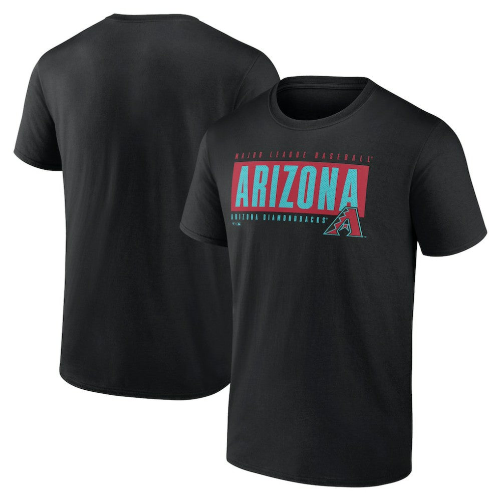 Arizona Diamondbacks Blocked Out T-Shirt - MLB T-shirts