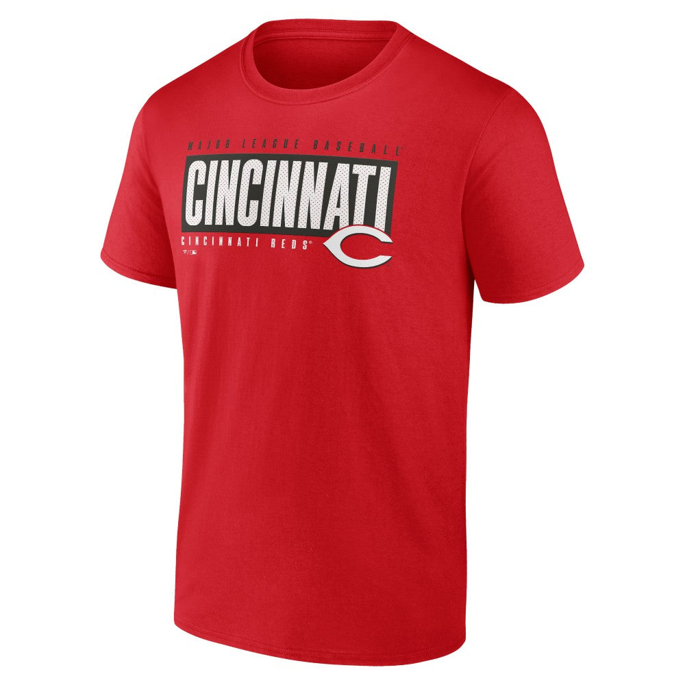 Cincinnati Reds Blocked Out T-Shirt - MLB T-shirts