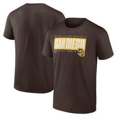San Diego Padres Blocked Out T-Shirt - MLB T-shirts