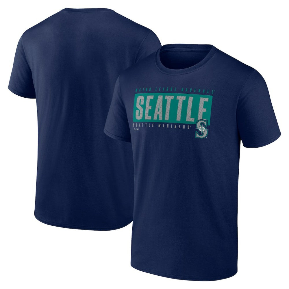 Seattle Mariners Blocked Out T-Shirt - MLB T-shirts