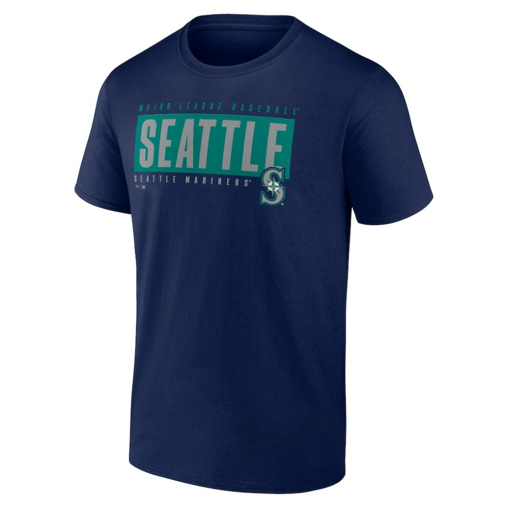 Seattle Mariners Blocked Out T-Shirt - MLB T-shirts
