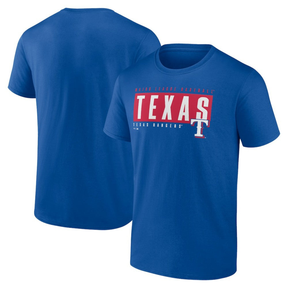 Texas Rangers Blocked Out T-Shirt - MLB T-shirts