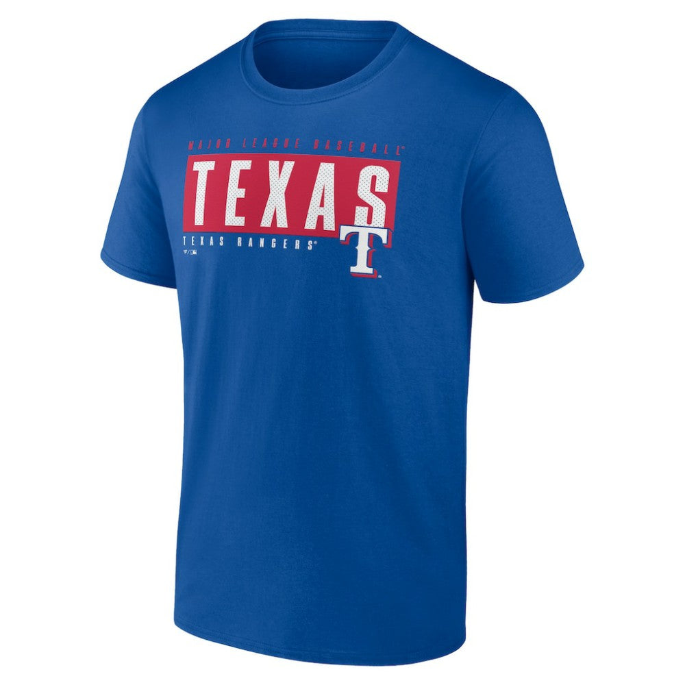 Texas Rangers Blocked Out T-Shirt - MLB T-shirts