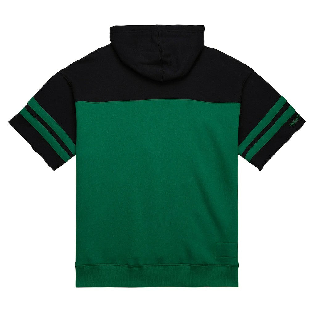 New York Jets Off Field Vintage Logo Short Sleeve Pullover Hoodie | NFL Hot