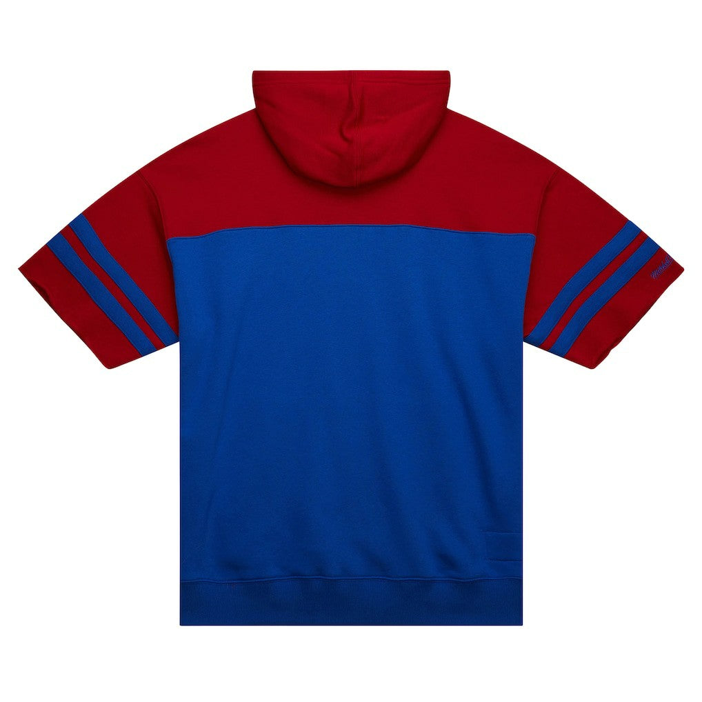 Buffalo Bills Off Field Vintage Logo Short Sleeve Pullover Hoodie | NFL New