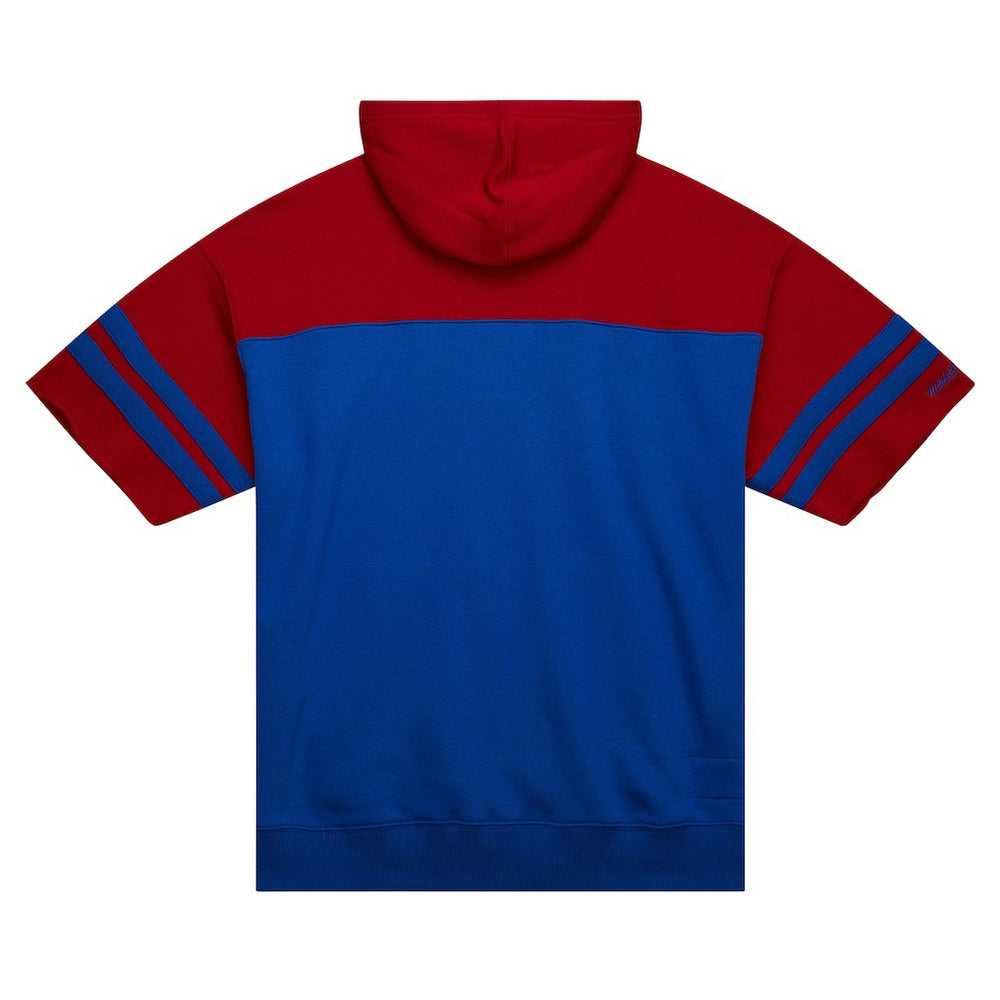 Buffalo Bills Off Field Vintage Logo Short Sleeve Pullover Hoodie | NFL New