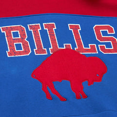 Buffalo Bills Off Field Vintage Logo Short Sleeve Pullover Hoodie | NFL New