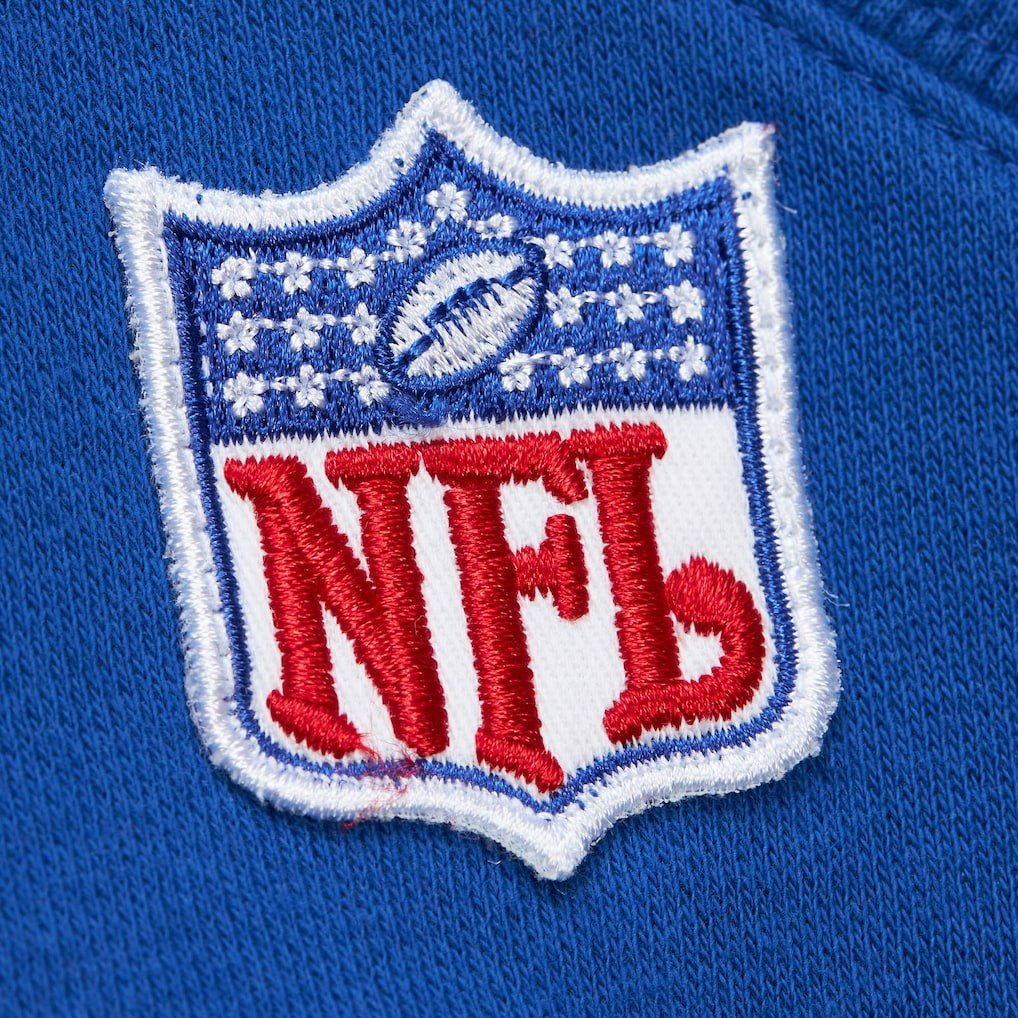 Buffalo Bills Off Field Vintage Logo Short Sleeve Pullover Hoodie | NFL New