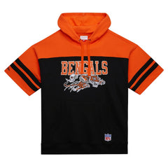 Cincinnati Bengals Off Field Vintage Logo Short Sleeve Pullover Hoodie | NFL US