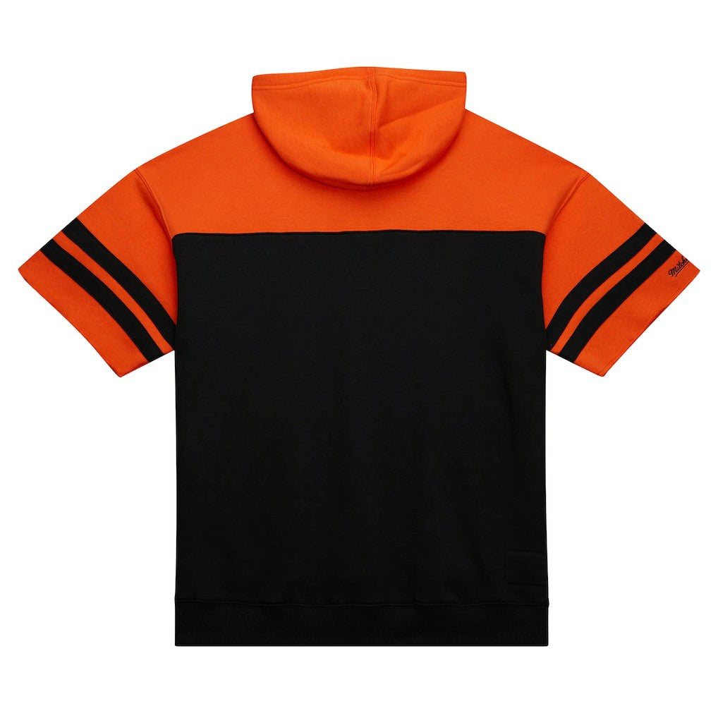 Cincinnati Bengals Off Field Vintage Logo Short Sleeve Pullover Hoodie | NFL US