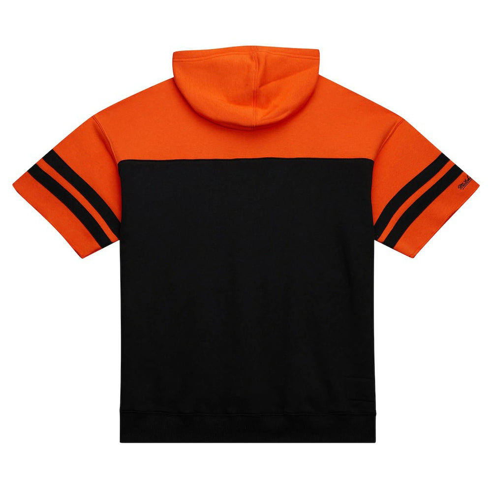 Cincinnati Bengals Off Field Vintage Logo Short Sleeve Pullover Hoodie | NFL US