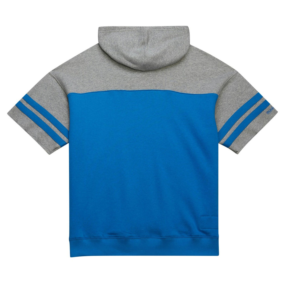 Detroit Lions Off Field Vintage Logo Short Sleeve Pullover Hoodie | NFL Outlet