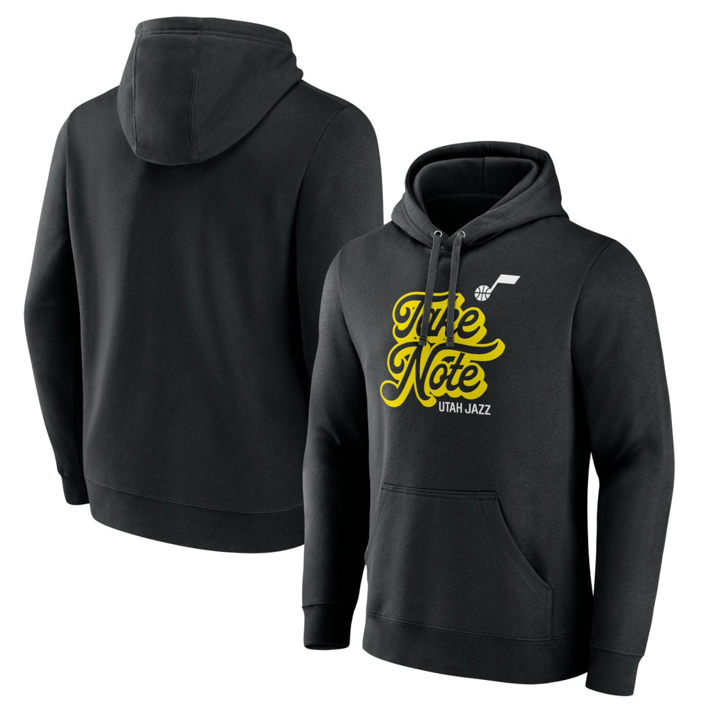 Black Utah Jazz Pick & Roll Coverage Pullover Hoodie | NBA
