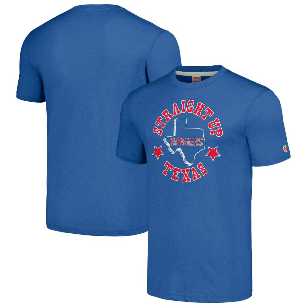 Texas Rangers Homage Hyper Local Tri-Blend T-Shirt - MLB T-shirts