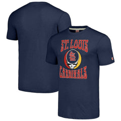 St. Louis Cardinals Homage Grateful Dead Tri-Blend T-Shirt - MLB T-shirts
