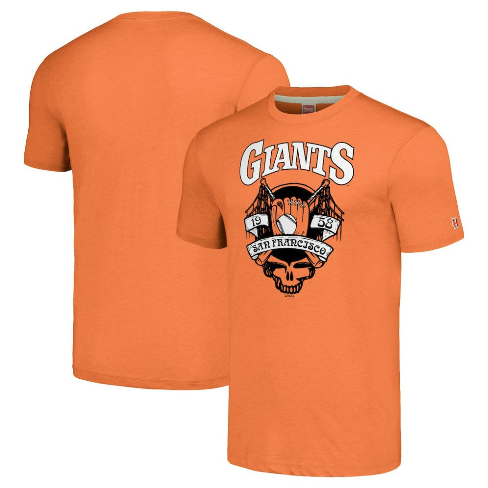San Francisco Giants Homage Grateful Dead Tri-Blend T-Shirt - MLB T-shirts