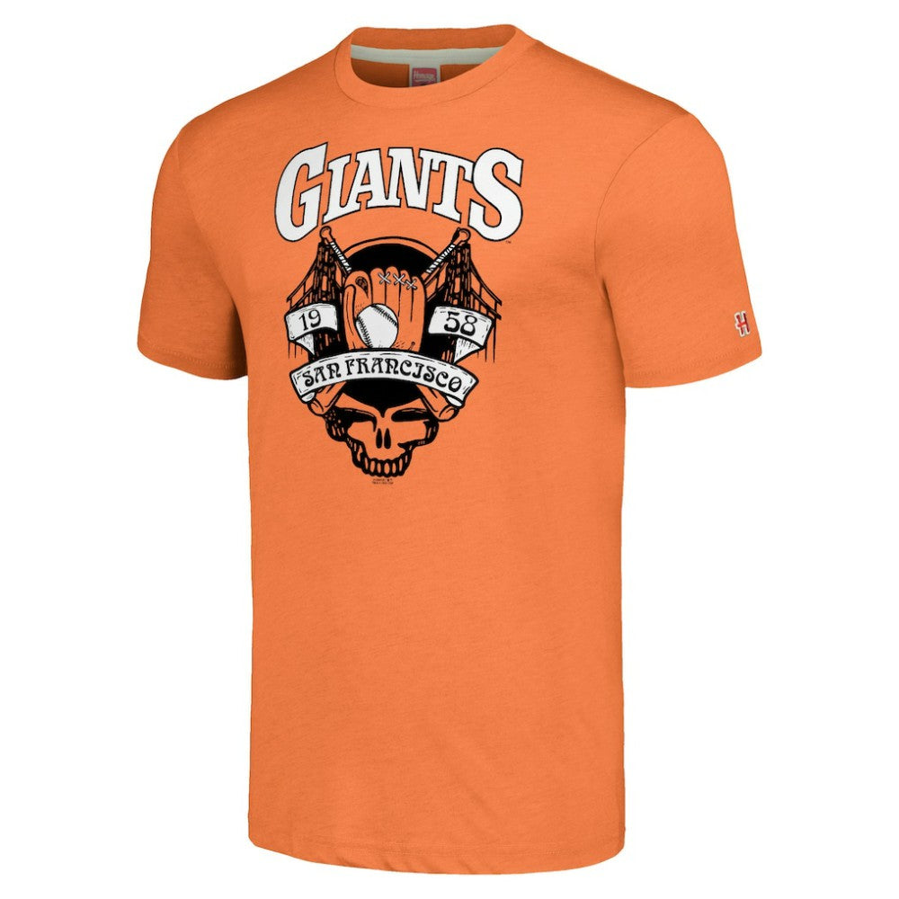 San Francisco Giants Homage Grateful Dead Tri-Blend T-Shirt - MLB T-shirts