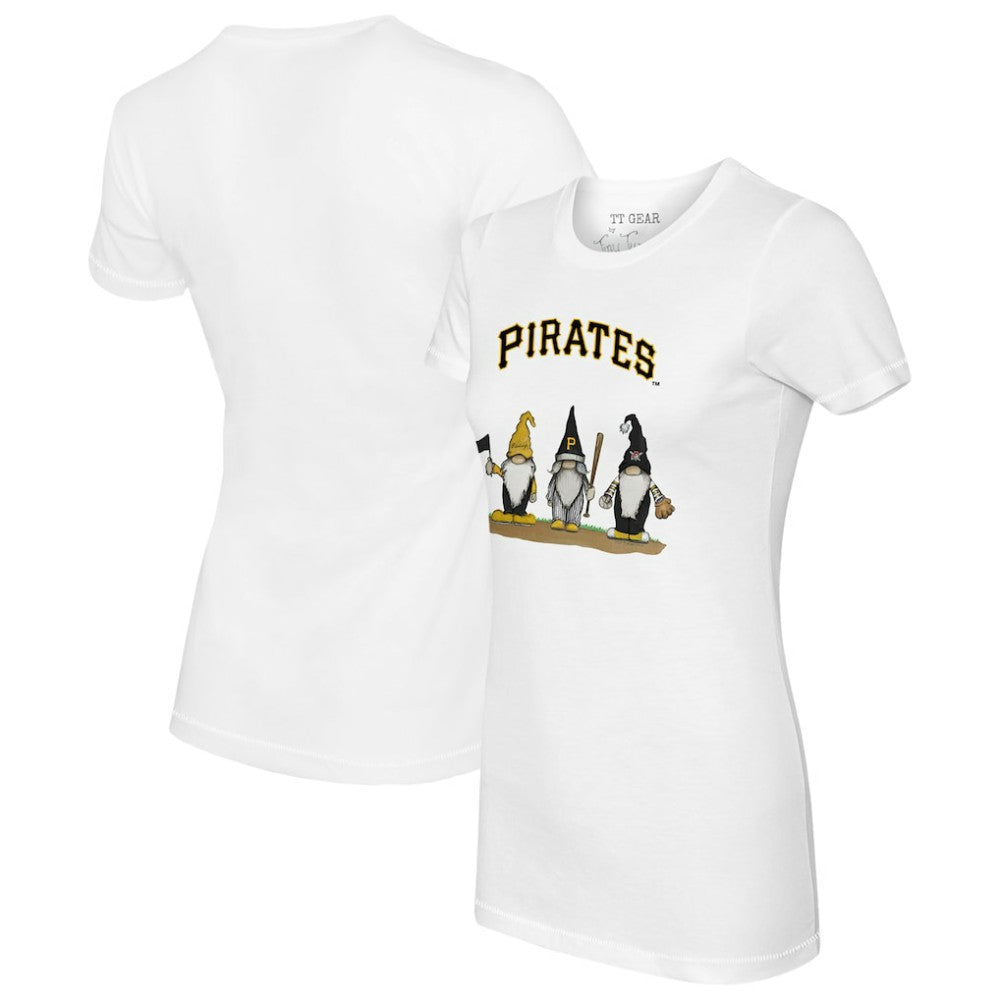 Pittsburgh Pirates Tiny Turnip Women's Gnomes T-Shirt - MLB T-shirts