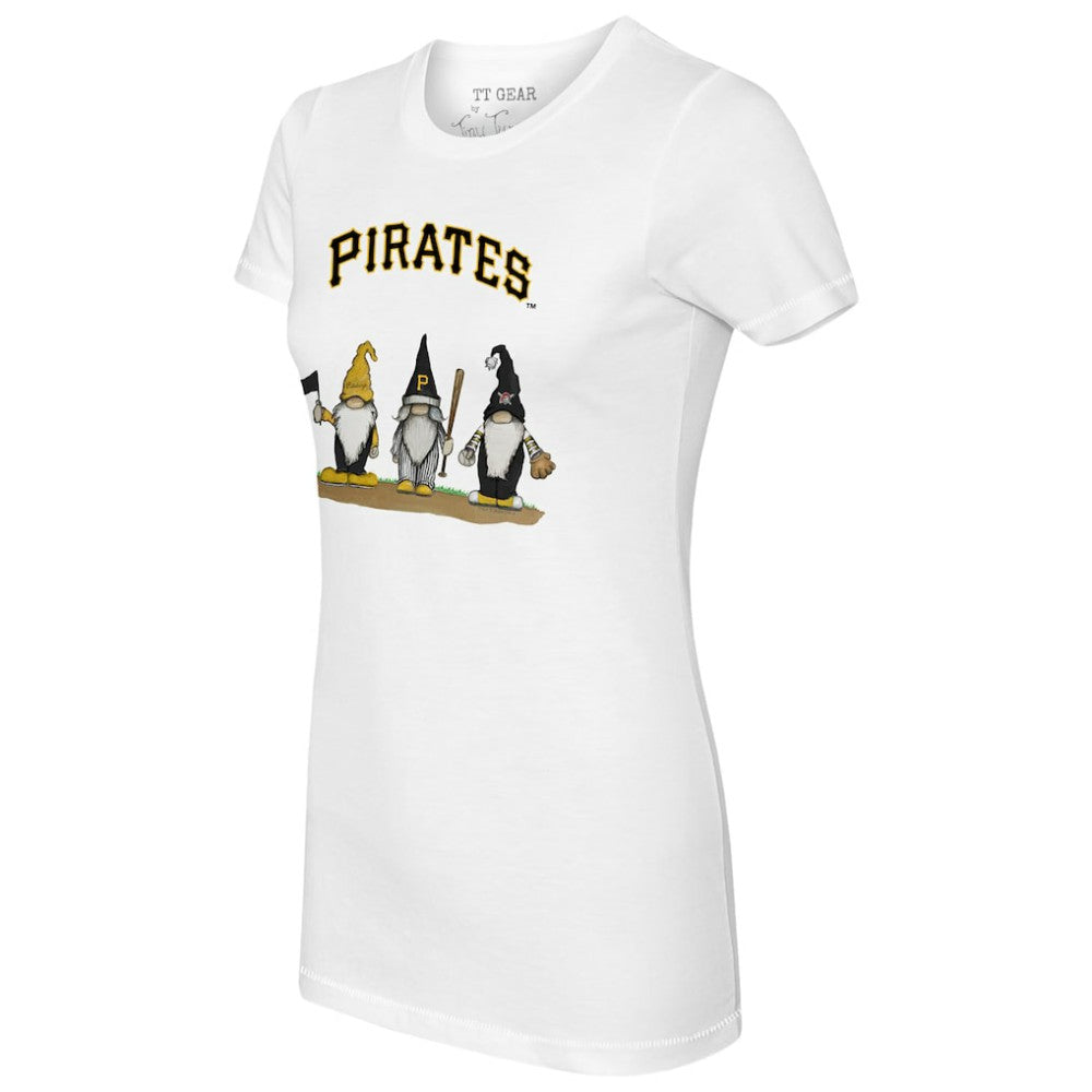 Pittsburgh Pirates Tiny Turnip Women's Gnomes T-Shirt - MLB T-shirts