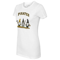 Pittsburgh Pirates Tiny Turnip Women's Gnomes T-Shirt - MLB T-shirts