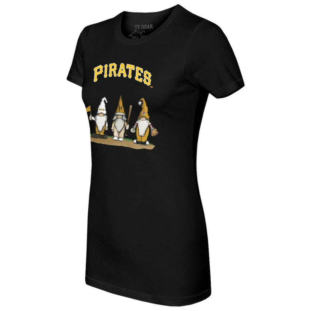 Pittsburgh Pirates Tiny Turnip Women's Gnomes T-Shirt - MLB T-shirts