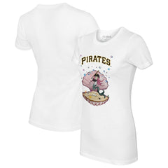 Pittsburgh Pirates Tiny Turnip Women's Mermaid T-Shirt - MLB T-shirts
